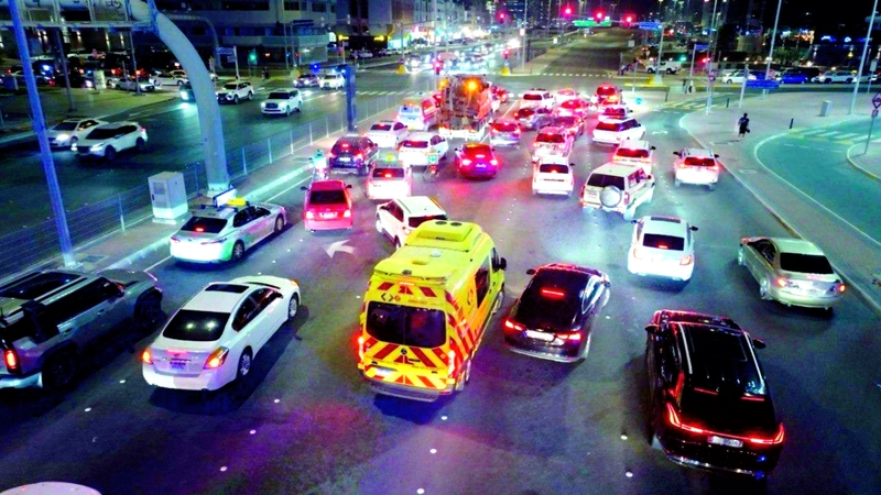 630 مخالفة لسائقين فضوليين خلال 2024 630 مخالفة لسائقين فضوليين خلال 2024