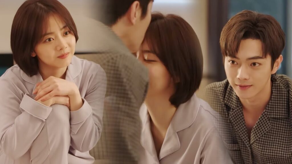 تحتفل حبيبة الرئيس المستبد بعيد ميلاده فيلقيها على السرير بكل استبداد ويقبلها❤️مشهد من "جميلة مثلك"