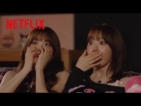 250726 Le Sserafim - Le Sserafim يتفاعل مع Melody & Kuromi @ netflix anime
