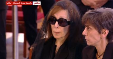 فيروز تشيع جثمان ابنها زياد الرحبانى بكنيسة رقاد السيدة.. صور