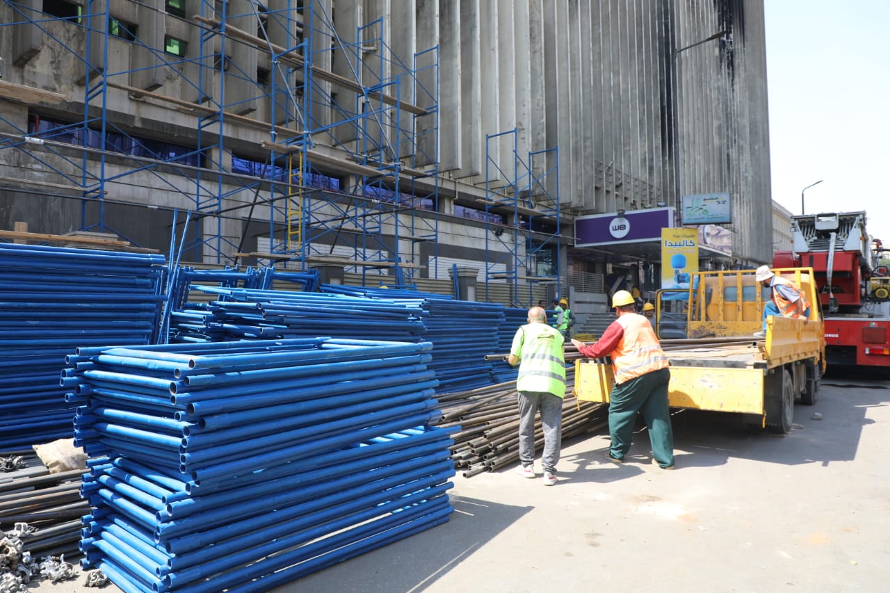 شركة المقاولون العرب تبدأ إعادة تأهيل سنترال رمسيس