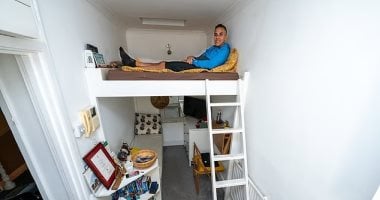 أصغر شقة بحي المليونيرات وسط لندن مساحتها 11 مترا.. مشكلتها الوحيدة الغسالة