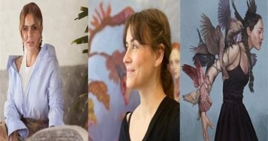 شاهد أعمال الفنانة الدنماركية ليزا بعد اتهام مها الصغير بسرقة لوحاتها