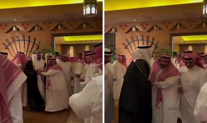 صحيفة المرصد - بالفيديو: ردة فعل أمير القصيم بعدما طلب منه سفير الإمارات عدم الخروج لتوديعه