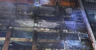 مصرع 50 شخصا إثر حريق هايبر ماركت فى الكوت شرق العراق.. فيديو مصرع 50 شخصا إثر حريق هايبر ماركت فى الكوت شرق العراق.. فيديو