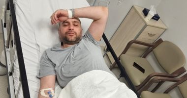 حسام حبيب يتعرض لكسر فى القدم قبل أول حفل رسمى له بالسعودية