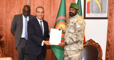 وزير الخارجية يلتقى رئيس جمهورية مالى ويسلم رسالة خطية من الرئيس السيسى