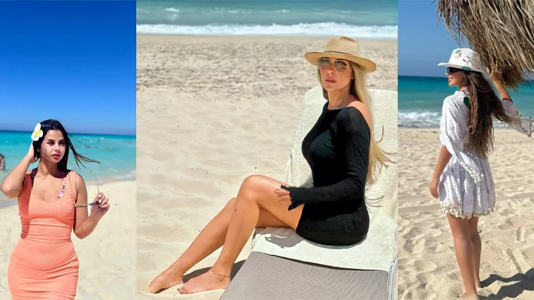 20 صورة لـ نجمات الفن بإطلالات جريئة أمام البحر 20 صورة لـ نجمات الفن بإطلالات جريئة أمام البحر