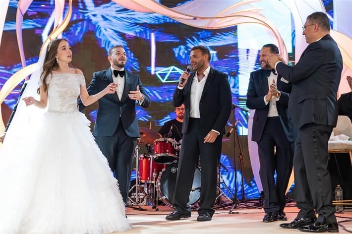 حفل زفاف شريف عمرو الليى ونور تامر امين