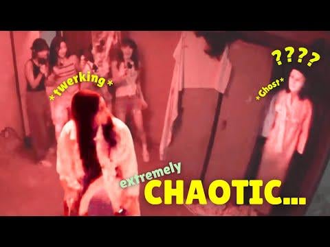 تم تحطيم Le Sserafim في هذا المنزل المسكون وكان فرحانًا 😭