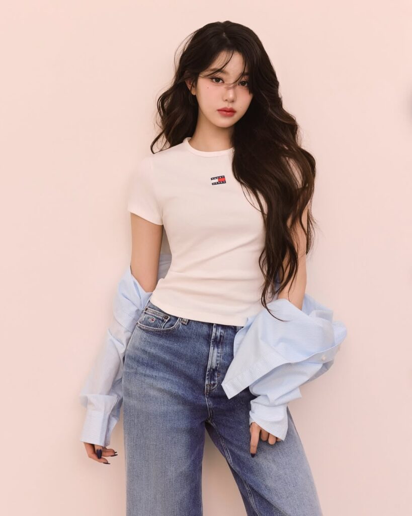 250724 تحديث Tommy Jeans Instagram مع Wonyoung