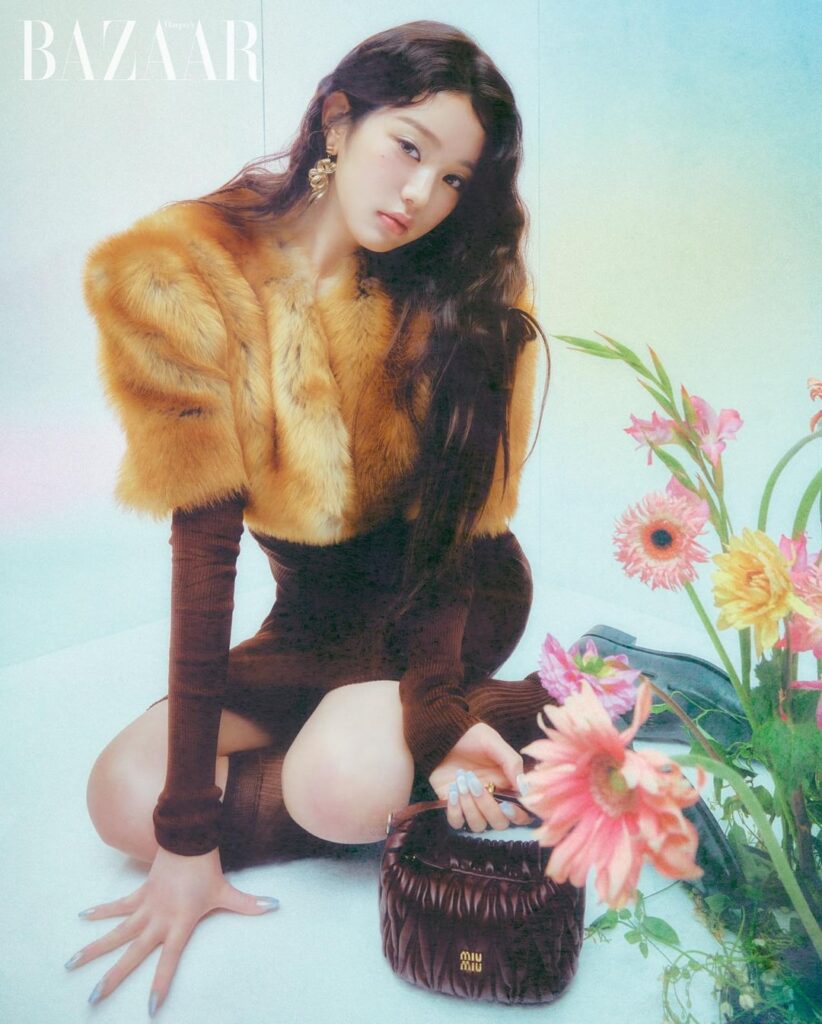 250722 Wonyoung - Harper's Bazaar Korea X Miu Miu (August 2025 Issue 29th Anniversary Edition Phictorial Preview)