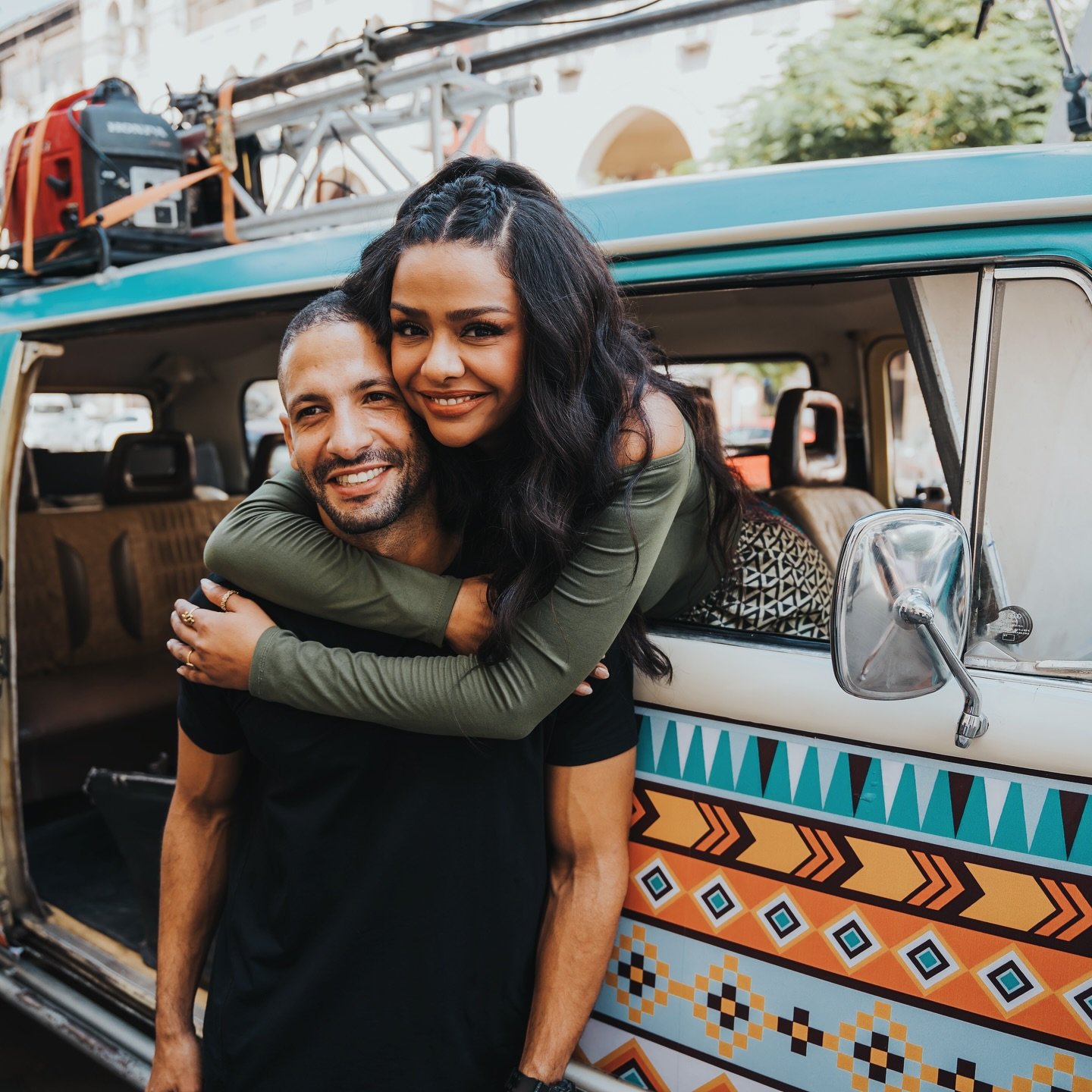 أسماء أبو اليزيد وزوجها محمد الخطيب (2)