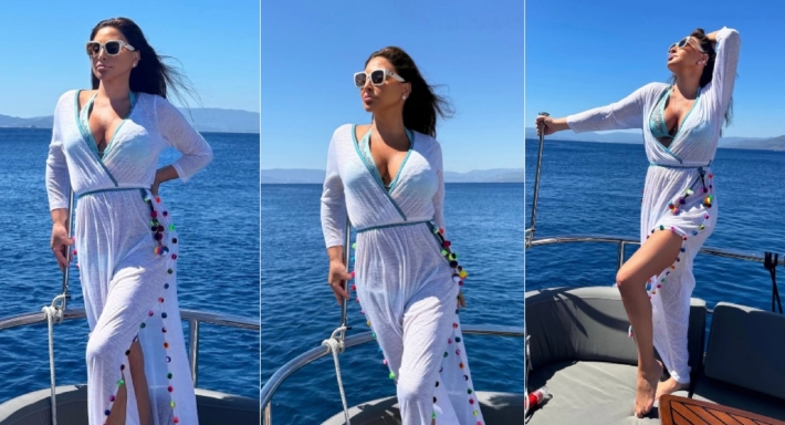 إليسا تستمتع برحلة بحرية في أحدث جلسة تصوير | ألبوم إليسا