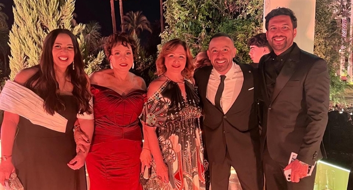 إيمي سمير غانم وحسن الرداد والنجوم