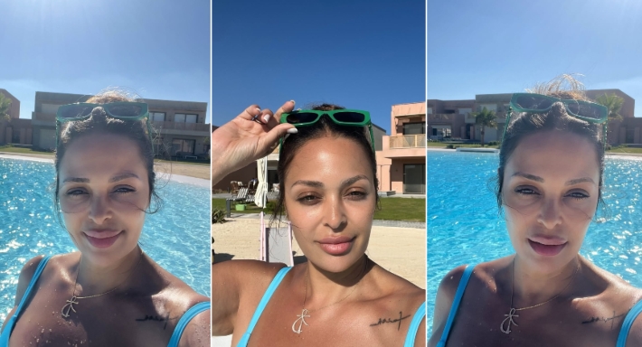 داليا البحيري تستمتع بالصيف والسباحة في أحدث ظهور | ألبوم داليا البحيري