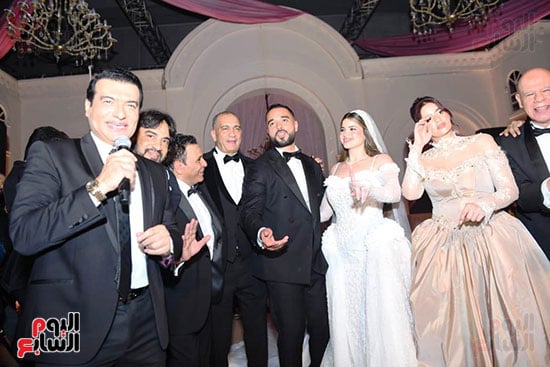 حفل زفاف ابنه محمد فؤاد