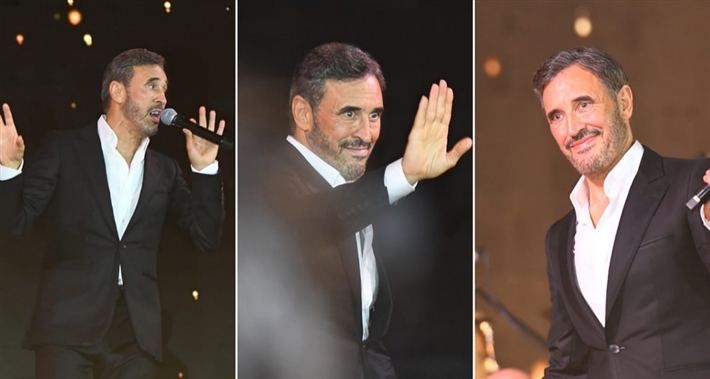 نخبة من الشخصيات العامة ونجوم الفن والإعلام والكرة من مصر والوطن العربي في حفل الفنان العراقي كاظم الساهر في نورث سكوير – العلمين الجديدة