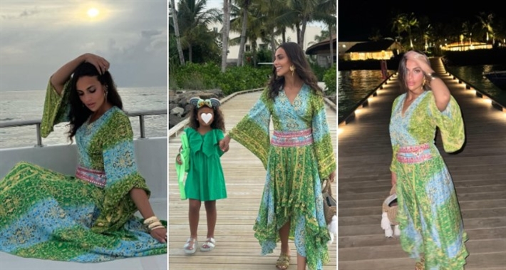 إسراء عبد الفتاح تستمتع بإجازتها في المالديف مع ابنتها والجمهور يسأل “فين حمدي الميرغني؟” | ألبوم إسراء عبد الفتاح وابنتها