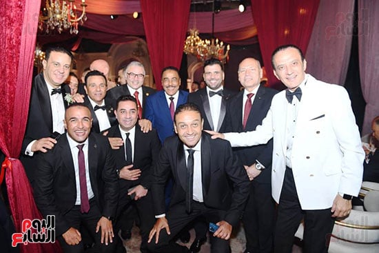 محافظ القاهرة وعماد متعب وطارق علام