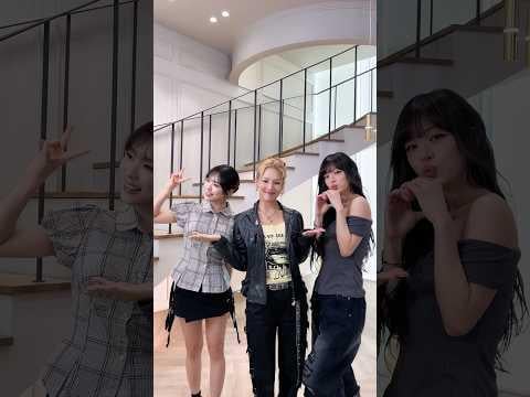 fromis_9 Jiwon & Chaeyoung (مع جيل الفتيات (SNSD) Hyoyeon) - مثلك أفضل (تحدي الرقص) (250703)
