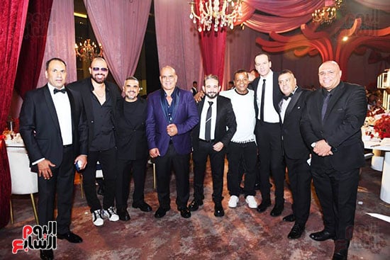 الفنان محمد لطفى و عادل عبد الله وجانب من الحضور