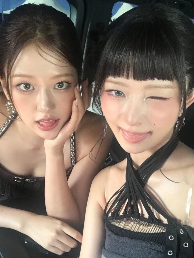 250723 Ive Twitter Update مع Rei & Yujin