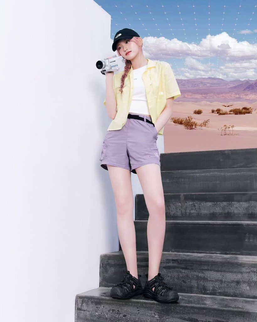 250701 تحديث North Face KR Instagram مع Leeseo