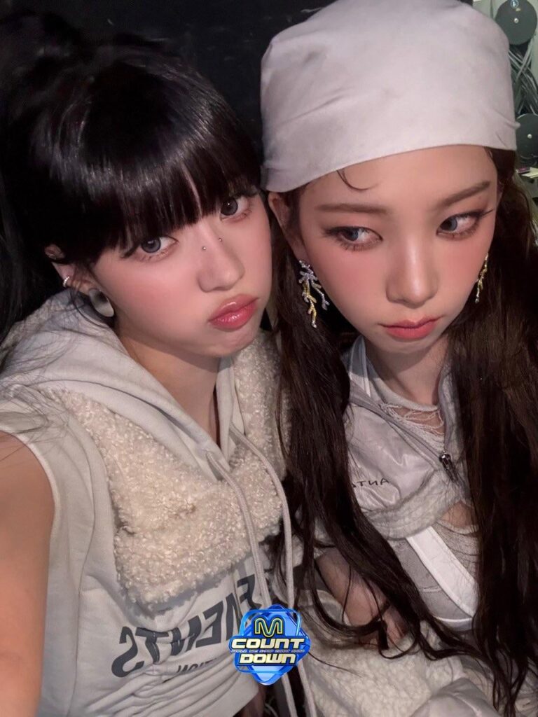 250703 MNET M Countdown Twitter تحديث مع AESPA - صور ما قبل العرض