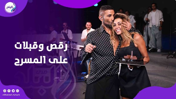 ‎رقص مع مراته وبنته.. أحمد سعد قلب الساحل الشمالي في أولى حفلاته