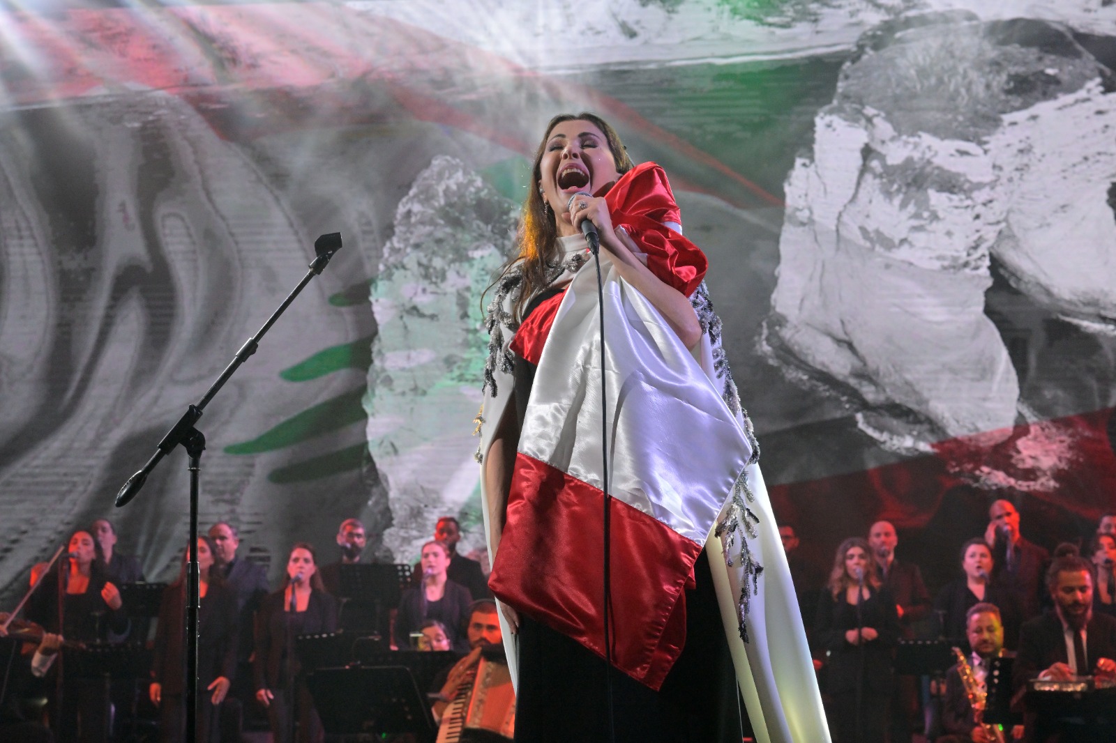 ماجدة الرومي. (نبيل إسماعيل)