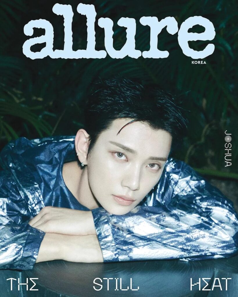 سبعة عشر Joshua - Allure Korea X Hermès (أغسطس 2025 غطاء وغطاء خلفي)