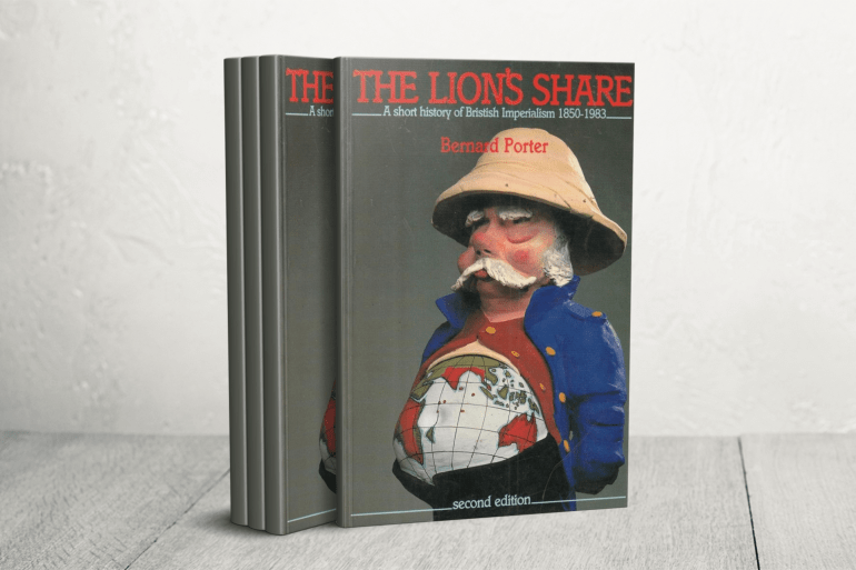 في كتابه "حصة الأسد" (1975)، قدّم المؤرخ البريطاني برنارد بورتر طرحا لافتا: بالنسبة لبريطانيا، كانت الإمبريالية -كما يُفهم المصطلح عموما- عَرَضا ونتيجة للانحدار وليس للقوة.