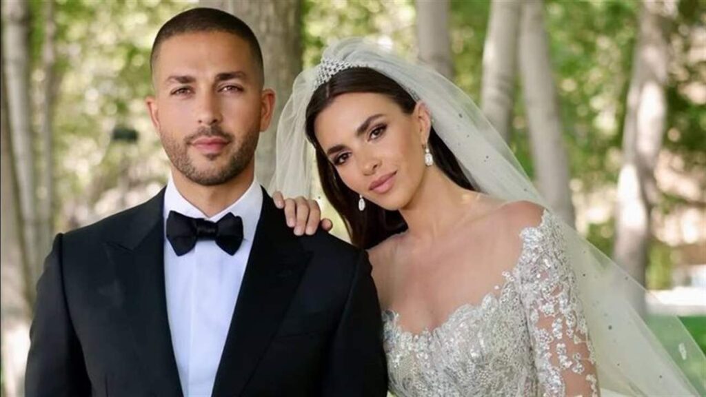 بحضور السيدة الأولى نعمت عون ونخبة من النجوم.. سيليو صعب وزين قطامي يتوجان زفافهما بليلة استثنائية