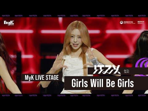 Itzy - الفتيات سيكونن الفتيات + المتمني + صديق خيالي + قبلة & tell @ 2025 Myk Festa (250621)