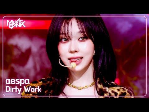 250704 AESPA - Dirty Work @ Music Bank