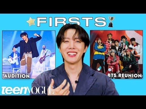 J-Hope (BTS)-BTS 'J-Hope يتذكر أوائله @ Teen Vogue (250702) [ENG SUB]