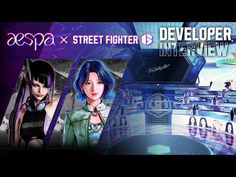 250705 AESPA X Street Fighter 6 مع Naevis (مقابلة مطور)