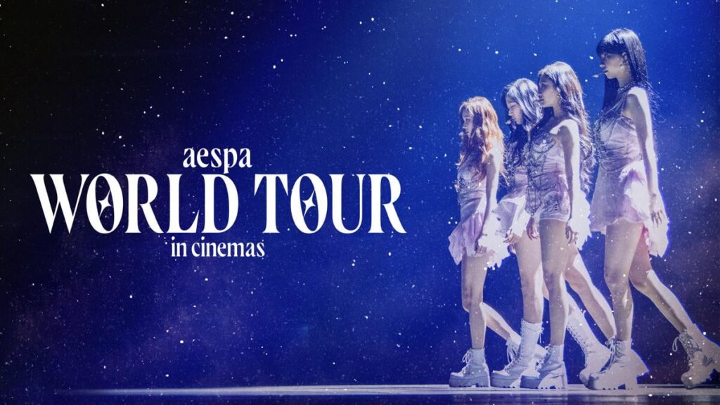 250701 "AESPA: World Tour in Cinemas" متاح الآن للبث على Apple TV