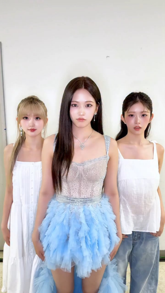 250727 Ive Ive Instagram Reels Update مع Gaeul و Yujin & Rei - Barabapsimz 🎶