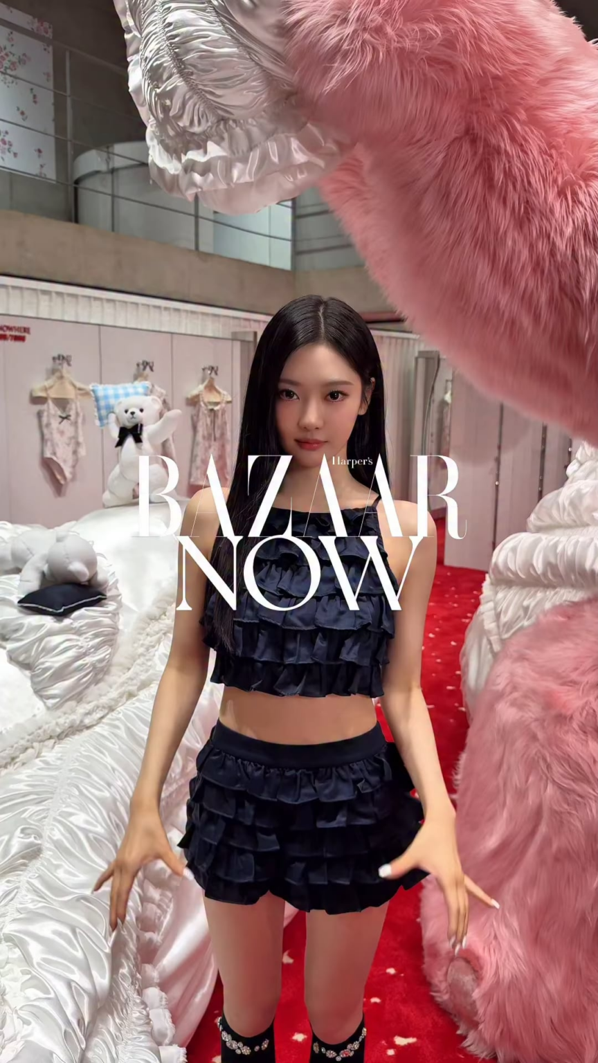 250715 Harper's Bazaar Korea Instagram Update مع Ningning