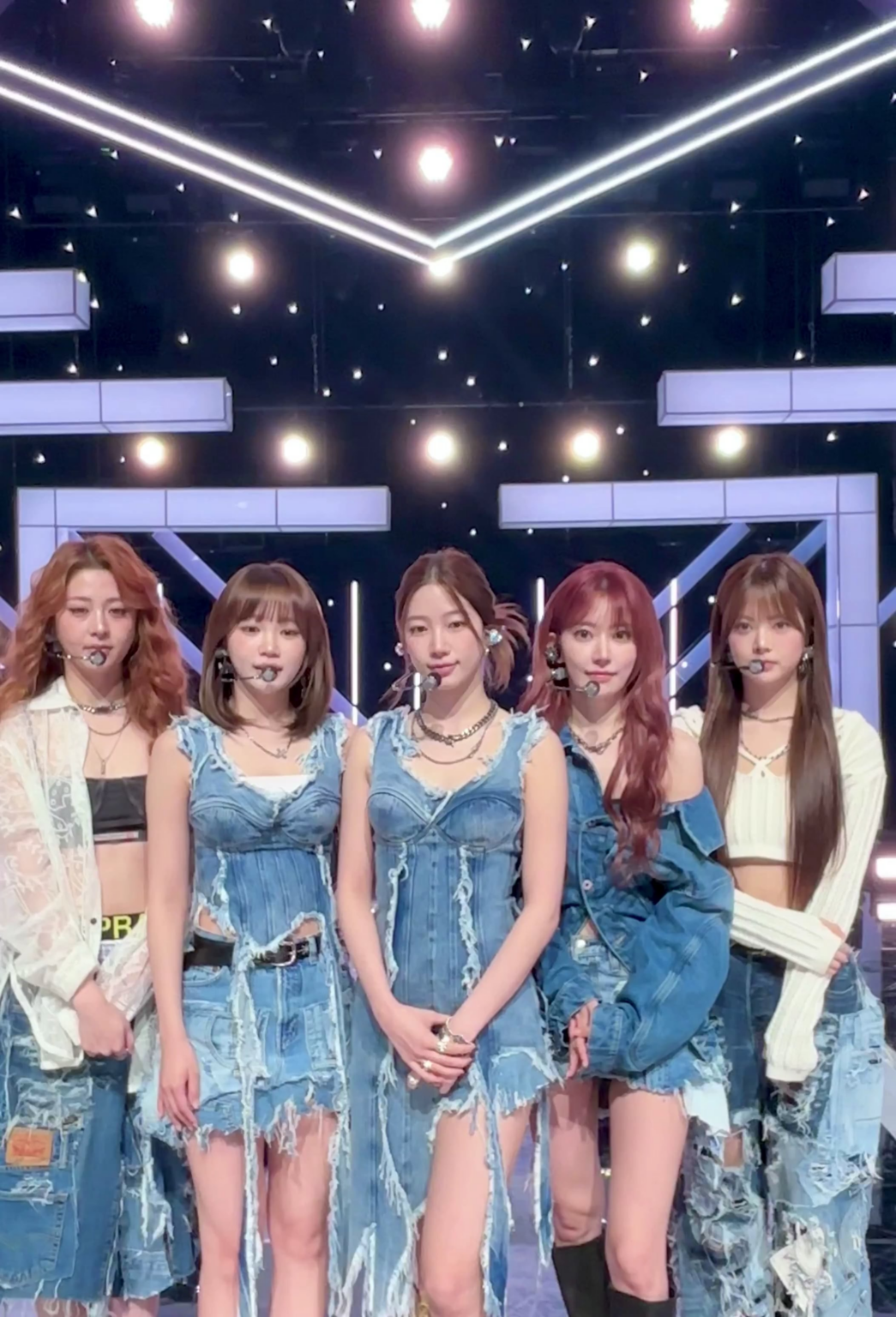 250725 NTV مع تحديث Music Twitter مع Le Sserafim