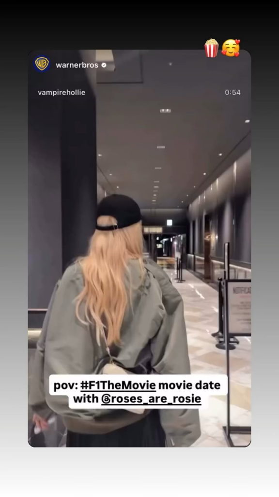 250704 تحديث قصة Rosé IG