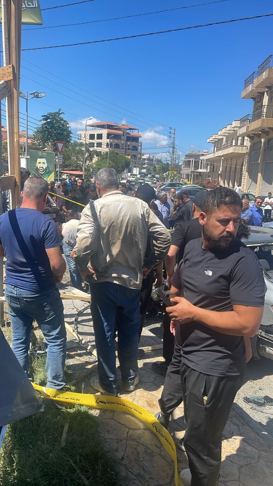 من مكان الاستهداف (مراسل