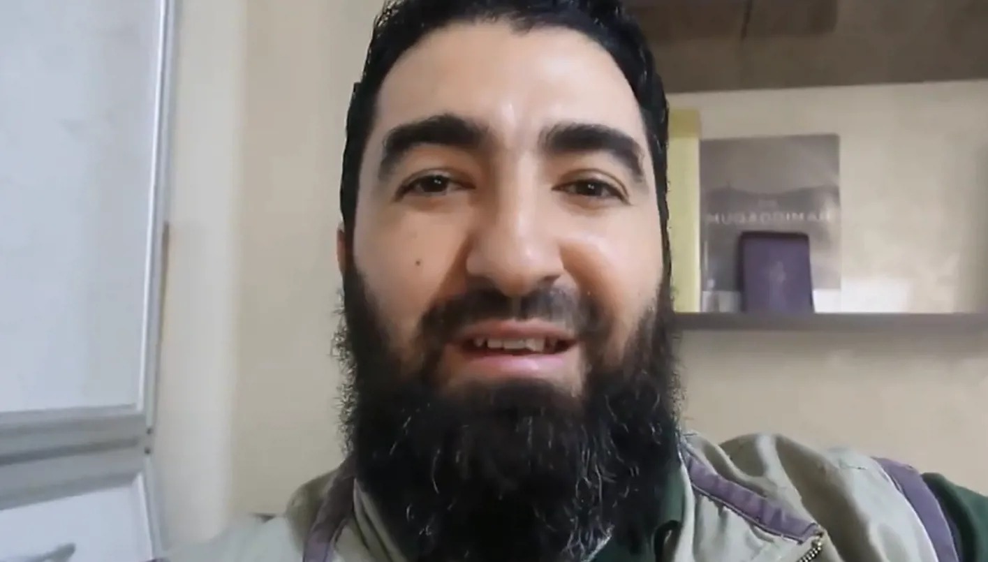 صورة يُعتقد أنها تعود لأبو مريم الأسترالي.