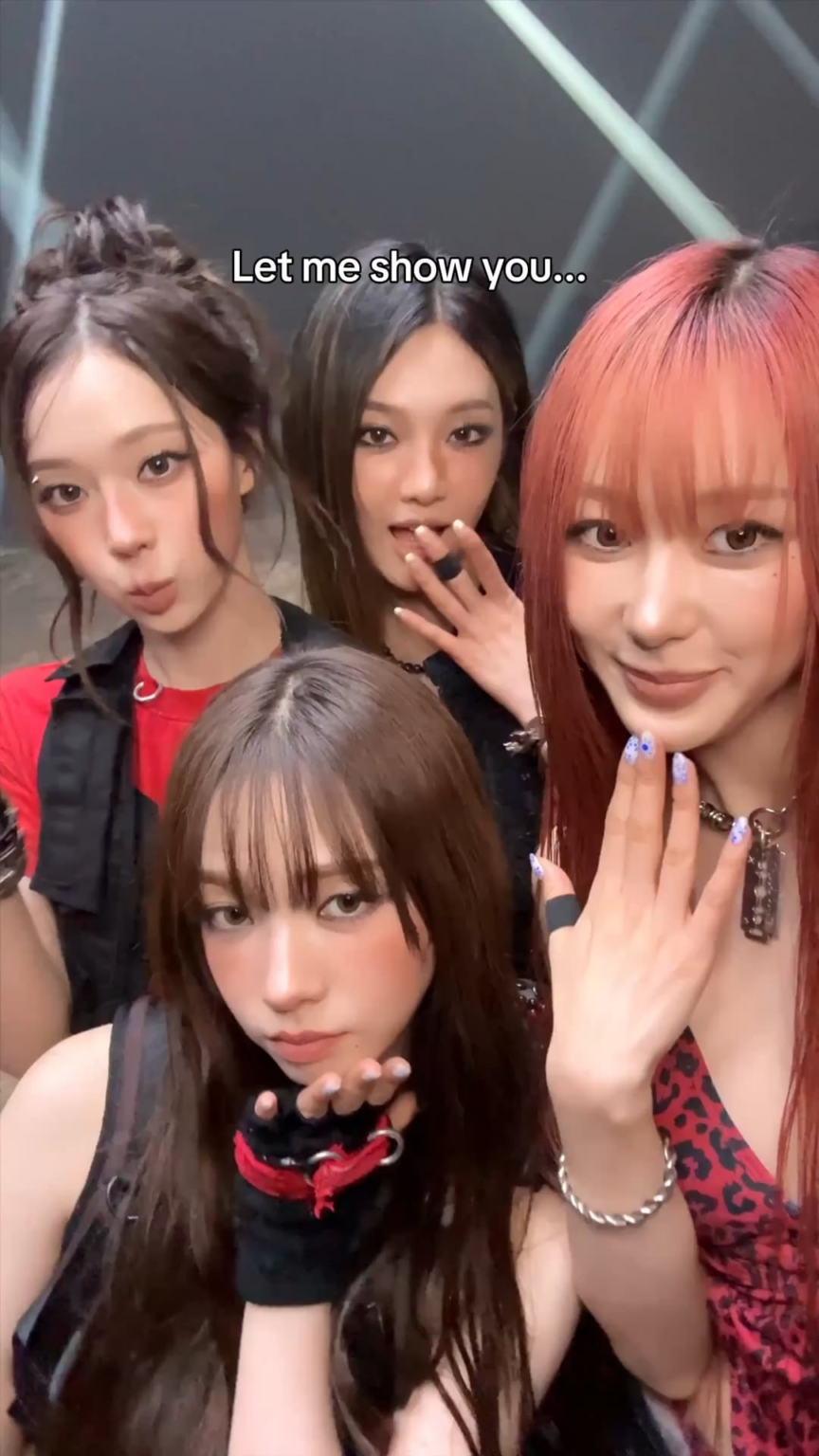 250706 تحديث AESPA Tiktok - عملنا القذر كيندا: