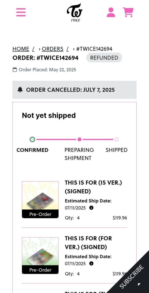 ماذا حدث؟ لماذا تم إلغاء الطلب فجأة؟