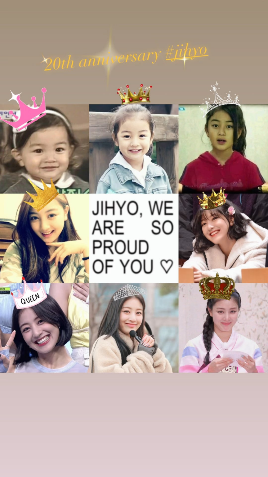 مبروك 🎉 🍾 jihyo في الذكرى السنوية العشرين ...