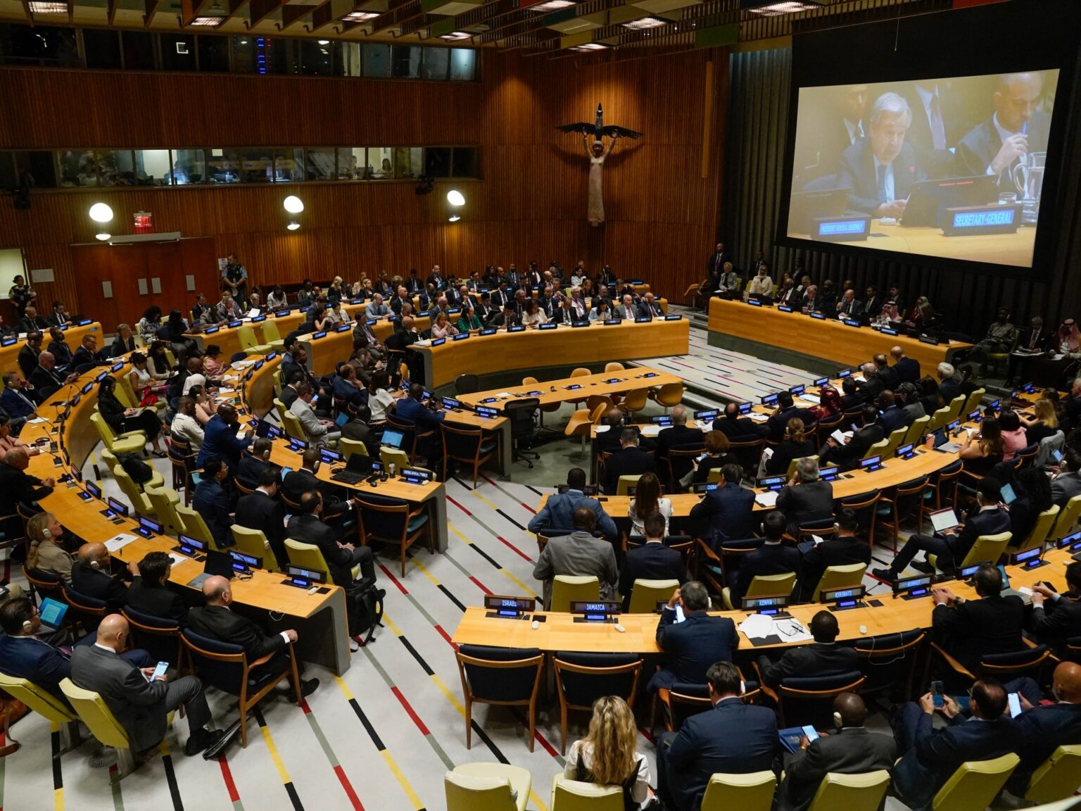 انطلاق مؤتمر حل الدولتين وسط دعوات لوقف الحرب على غزة | أخبار