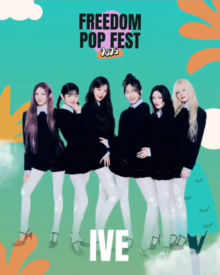 250708 Ive سيحضر مهرجان Freedom Pop 2025 في جاكرتا في أكتوبر